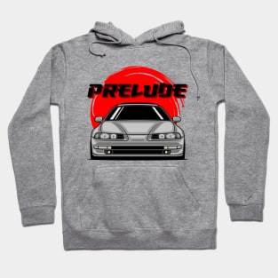 Silver Prelude MK4 Front Hoodie